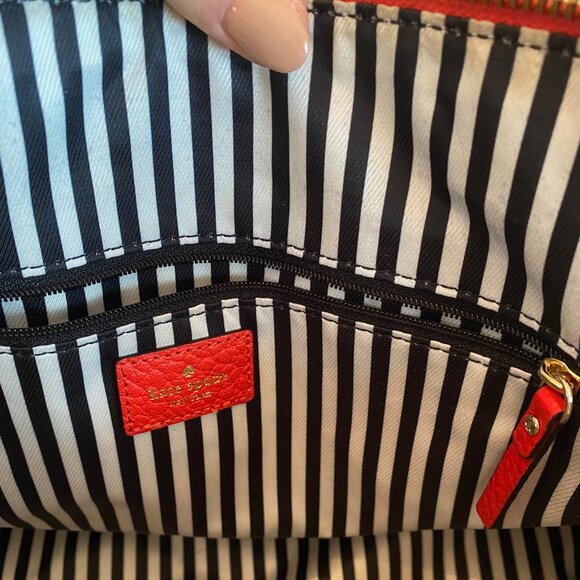 Kate Spade red purse / hand bag - *new condition* - never used - Picture 4 of 4